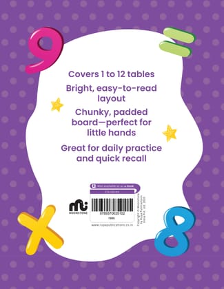 My Padded Board Book of Times Tables My Padded Board Book of Times Tables