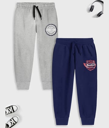 Trampoline Pack of 2 Boys Cotton Blend Trackpant ( Multicolor 2 )