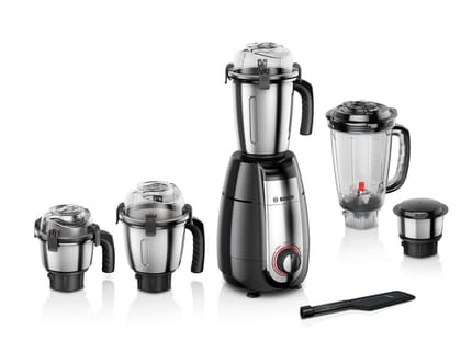 Bosch TrueMixx Pro 1000 Watt 5 Jar Mixer Grinder | Black (MGM8856BIN) Bosch TrueMixx Pro 1000 Watt 5 Jar Mixer Grinder | Black (MGM8856BIN) - Black / Large