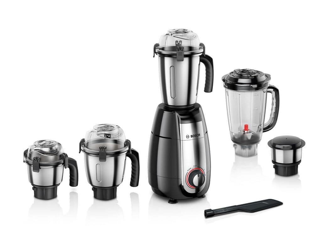Bosch TrueMixx Pro 1000 Watt 5 Jar Mixer Grinder | Black (MGM8856BIN) Bosch TrueMixx Pro 1000 Watt 5 Jar Mixer Grinder | Black (MGM8856BIN) - Black / Large