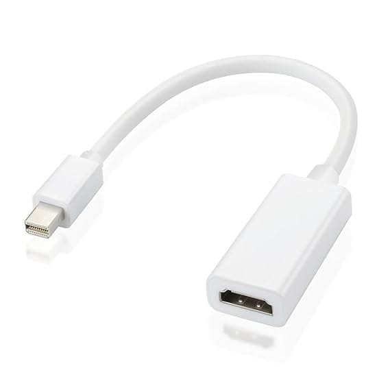 Mini DisplayPort to HDMI,Mini DP to HDMI Full HD Adapter Gold-Plated Cord - Compatible