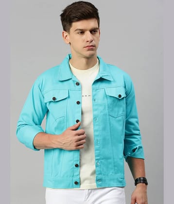 VOGATI Denim Men's Denim Jacket - Navy ( Pack of 1 )