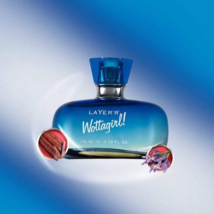 LAYER'R Wottagirl Adore Perfume Spray, Blue, 100 ml