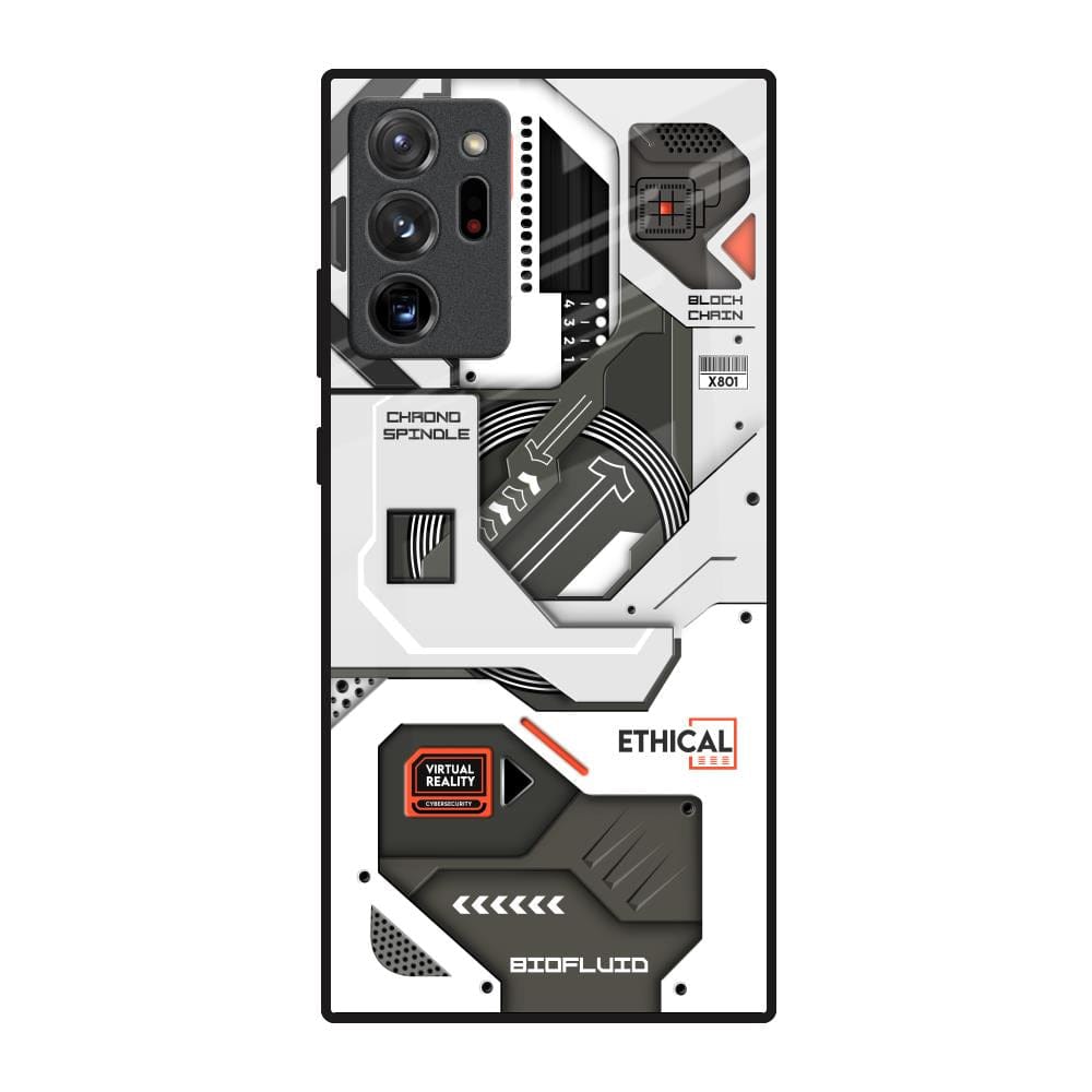 Explore Circuit Glass Case for Samsung Galaxy Note 20 Ultra