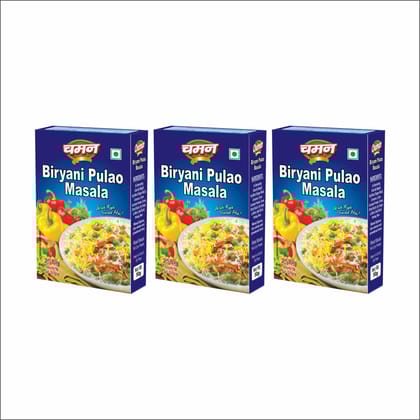 Chaman Biryani Pulao Masala, 50 gm - Pack of 3