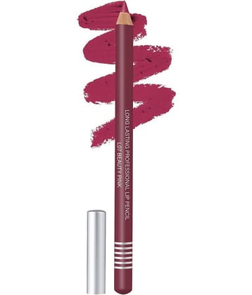 Colors Queen Lip Liner Pencil Non Transfer for Professional Makeup Beauty Pink