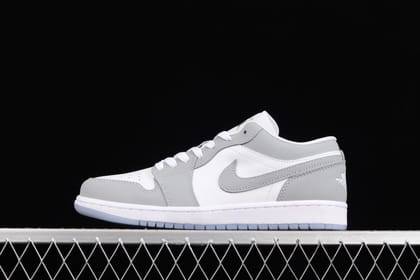 WMNS Air Jordan 1 AJ1 Low - Wolf Grey-Euro 36