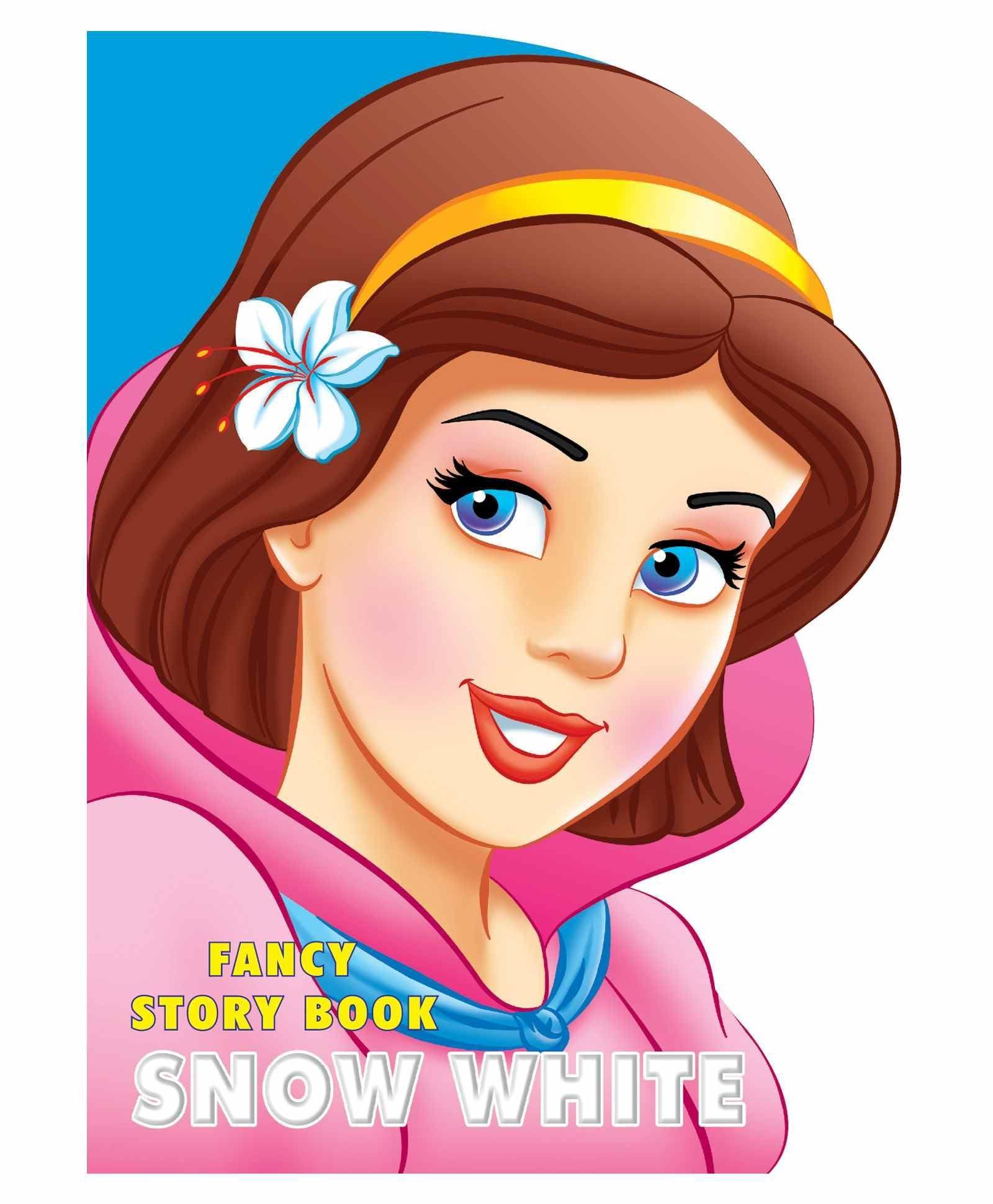 Snow White Fancy Story Shape Board Book for Children Age 3 - 8 Years |12 Pages Board Book (Fancy Story Board-Books) [Board book] Dreamland Publications [Board book] Dreamland Publications