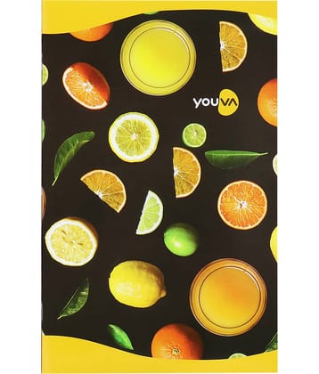 Navneet Youva | Soft Bound Long Notebook | A4 Size 21 cm x 29.7 cm | Feminine Series | Single Line | 172 Pages| Pack of 6