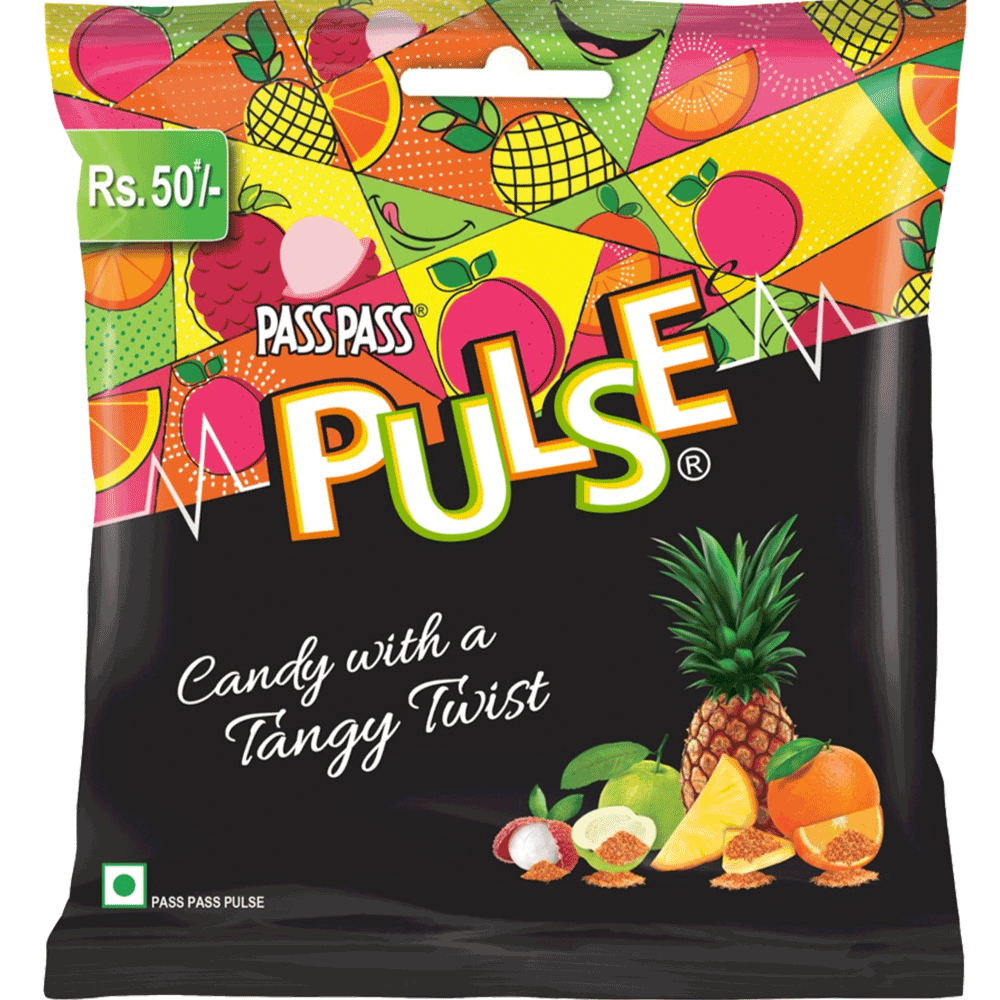 Pulse Pouch || Assorted Candy || 50 Pieces || 202.5 Grams