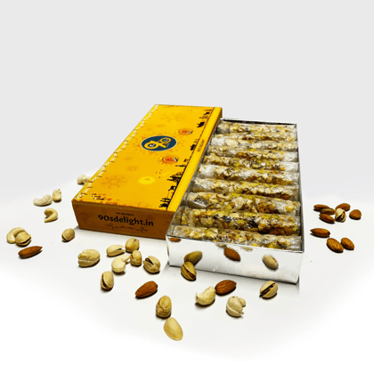 Sugarfree(Diabetic) Dry fruits Putharekulu [10 Pcs] 