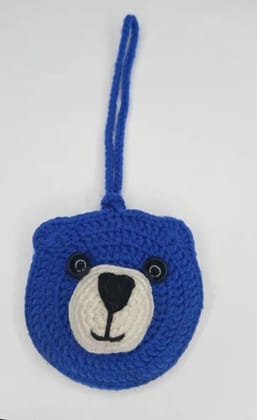 Handmade crochet emoji pouch, cute emoji coin pouch, air pods pouch, keychain pouch, bag charm, multi purpose storage  pouch Pack Of 5