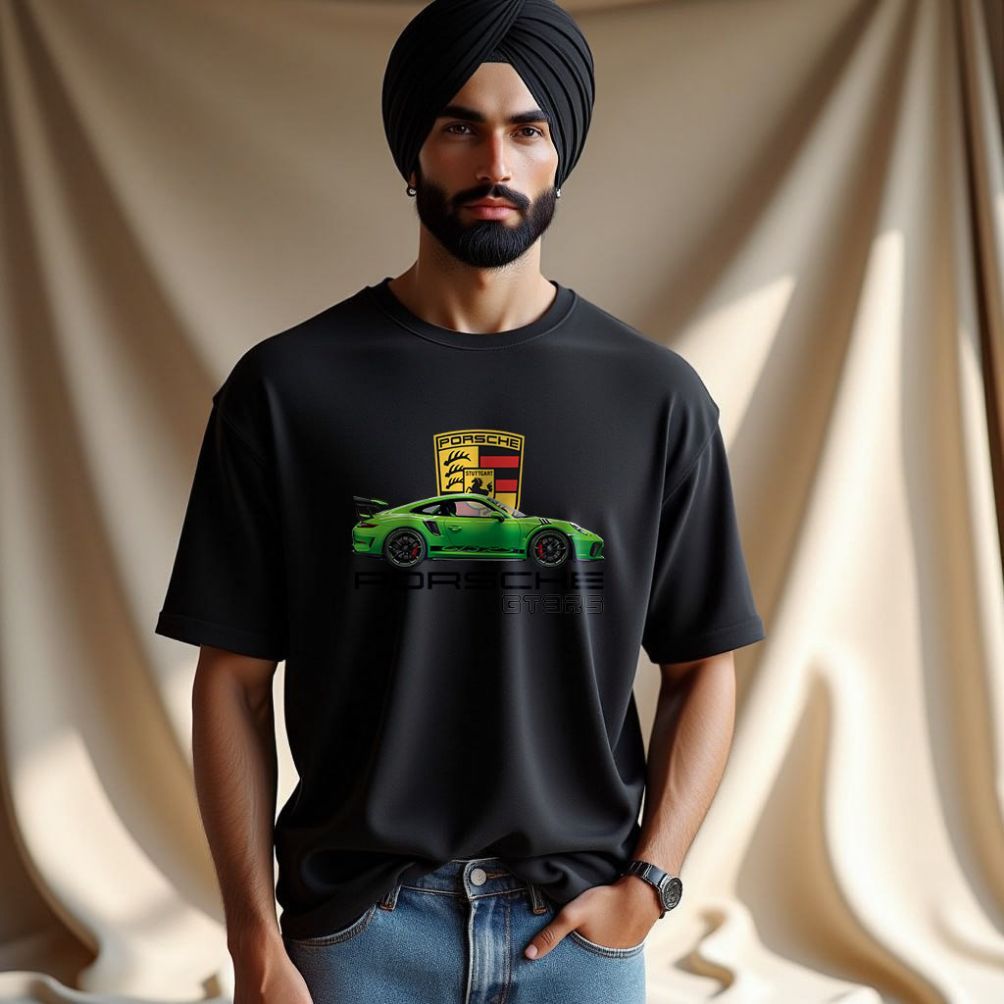 Premium Cotton T-Shirts with Bold Graphic DTF Prints (Color-Black, Size-XXL)