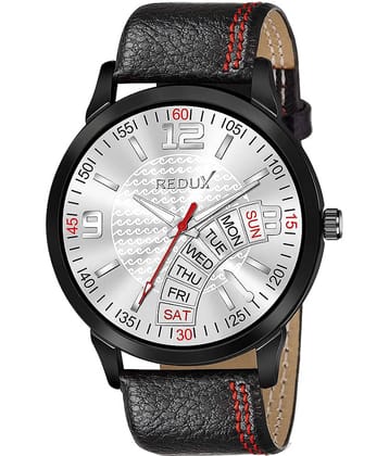 Redux RWS0383S Silver Dial Leather Analog Men's Watch