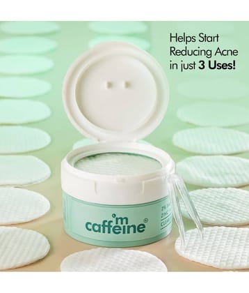 mCaffeine Anti-Acne Exfoliating Pads 40 Pads (Pack of 1)