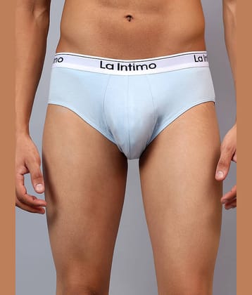 La Intimo Pack of 1 Modal Briefs For Men's ( Light Blue )