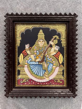 Saraswathi - With Frame 18 x 15