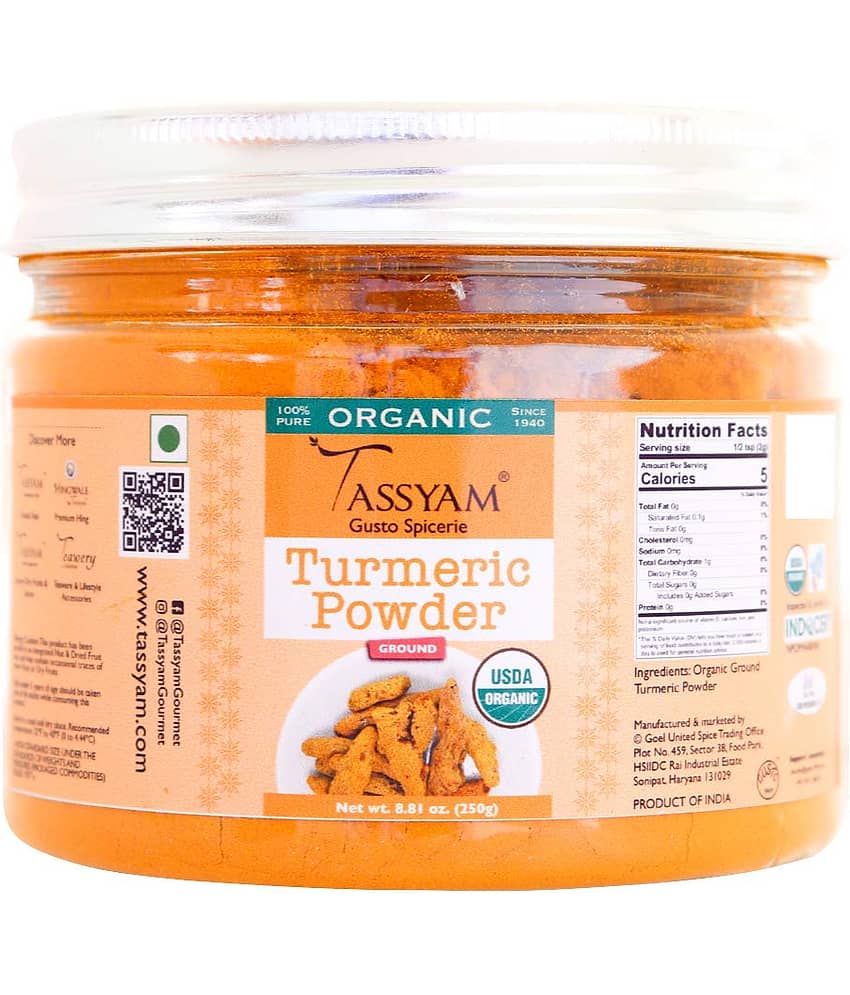 Tassyam - 250 gm Haldi (Turmeric) (Pack of 1)