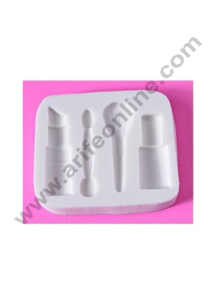 Cake Decor Make-up Kit Lipstick Brushes Fondant Gumpaste Mould Marzipan Mould