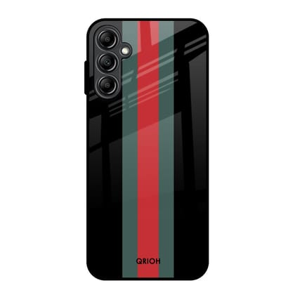 Vertical Stripes Glass Case for Samsung Galaxy A14 5G