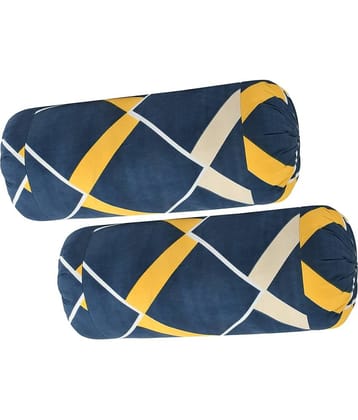 Dream Decor Set of 2 Poly Cotton Bolster Covers