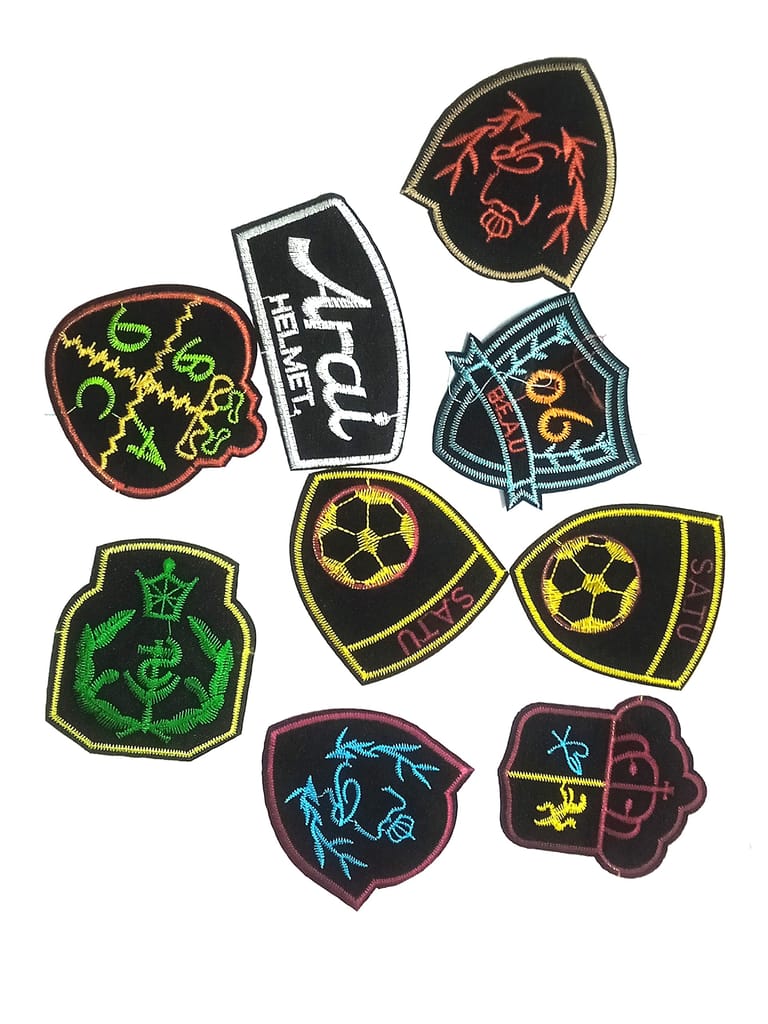 Printed Thinnest Iron-on Fabric -Patche (Pack of 9) - Unstitched Fabrics | Buy online on ZillyBuy
