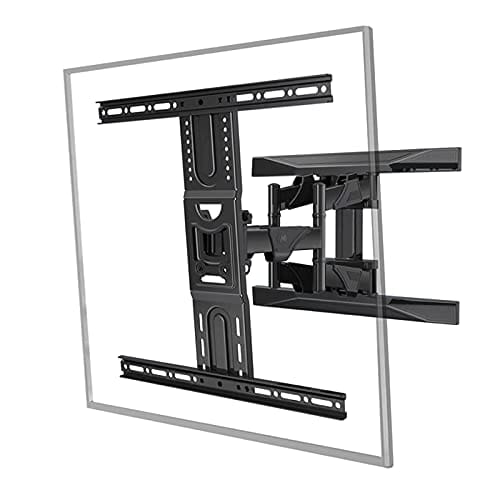 Gadget Wagon 40-80" P6 LED TV Wall Mount Stand Bracket, Heavy Duty Full Motion VESA 600X400 mm Gadget Wagon 40-80" P6 LED TV Wall Mount Stand Bracket, Heavy Duty Full Motion VESA 600X400 mm - Black / 45-75"