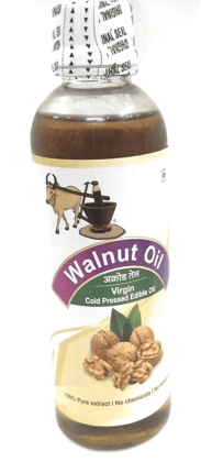 Shreeji Oils Walnut Virgin Cold Pressed Edible Oil, 500 ml