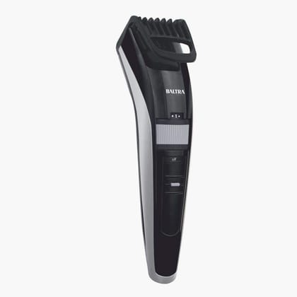 BALTRA Cordless Beard Trimmer with 2 Hours Quick Charge & 45 Min Runtime, Even Trimmimg Technology, 0.5-10mm Cutting Length, Detachable Head fot Easy Cleaning, (Comb+Cleaning Brush) Black