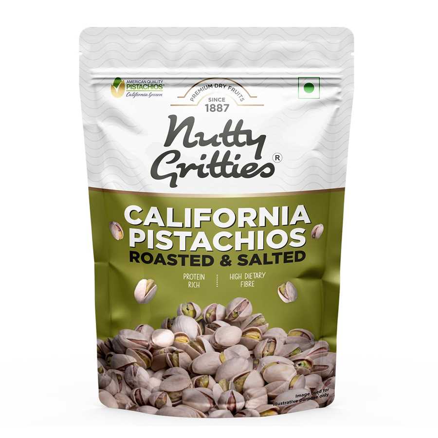NUTTY GRITTIES R&S PISTACHIOS 200GM