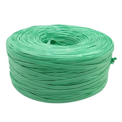 Green – Plastic Twine Roll for Packing – PP Binding Rope for Plants Gardening, Craft, Tying & Commercial Use – Multipurpose Roll Rassi Thread – Sutli Rope to Tie Plants
