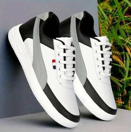 Latest Stylish Men Casual Shoes/Canvas Shoes/Light Weight Sneakers For Mens & Boys - UK8