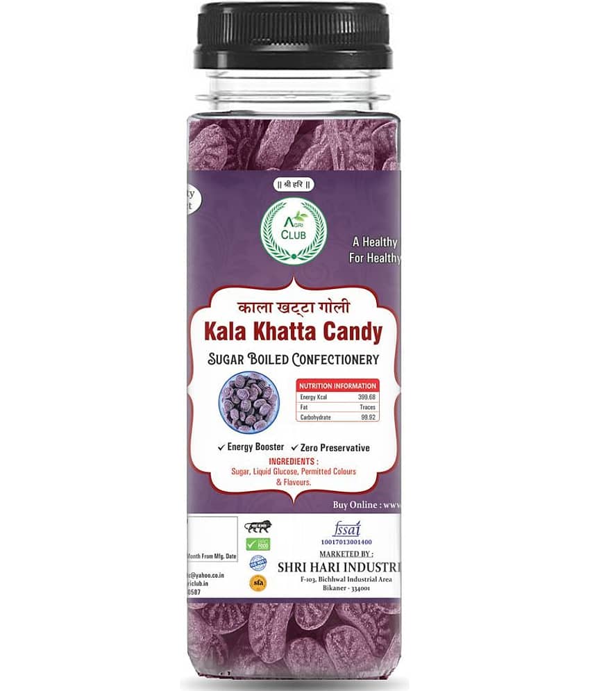 AGRICLUB Kala Khatta Candy Mint 120 gm Pack of 2