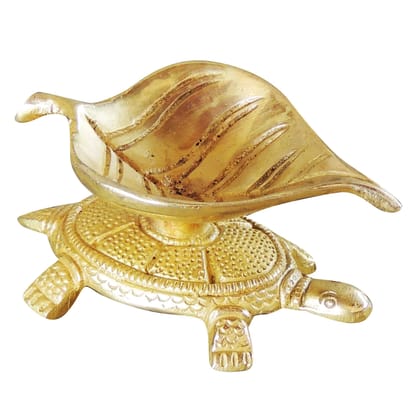 Brass Decorative Tortoise Deepak (BSMAS1056 C)