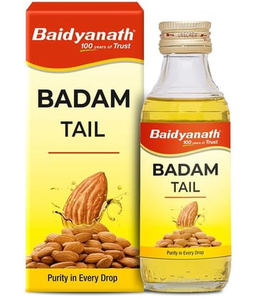 Baidyanath Badam Tail - 100Ml | Rich In Vitamin-E For Healthy Hair & Skin Hair Oil