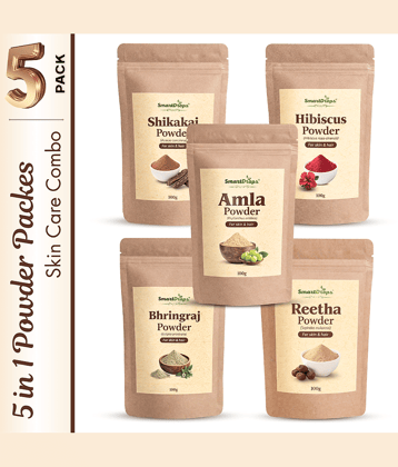 Smartdrops - Radiant Glow Face Pack for All Skin Type ( Pack of 5 )