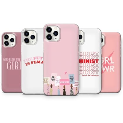 Feminist Girl Power Custom  Slim Soft Cases-Feminist