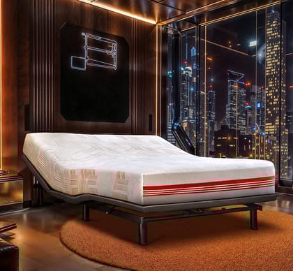 Wave Plus Adjustable Bed-Queen / Without Mattress
