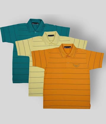 NEUVIN Pack of 1 Boys Cotton Blend T-Shirt ( Multi Color )