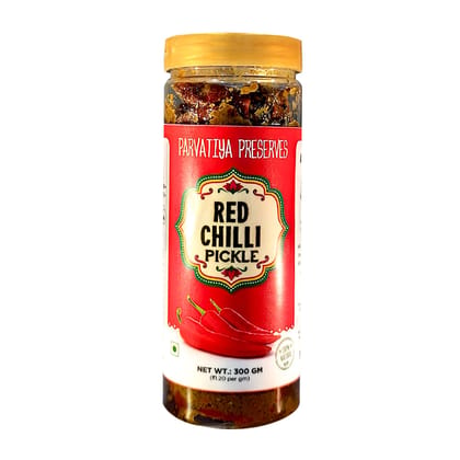 Parvatiya Preserves Red Chilli Pickle 300g Parvatiya Preserves Red Chilli Pickle 300g