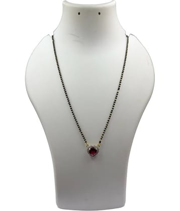 Charms Red Mangalsutra ( Pack of 1 )