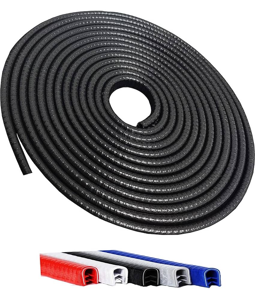CarFrill Door Guard Rubber Black
