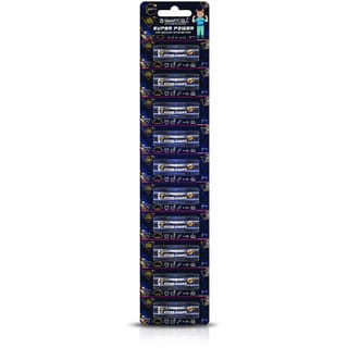 Smartcell AAA Non-Rechargeable Alkaline Mini Series Battery 1.5V Pack of 10