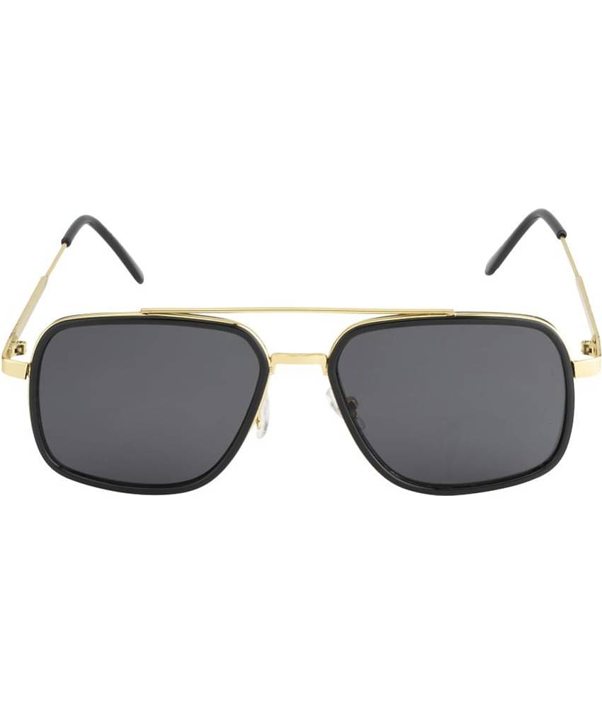 Fair-X - Gold Geometric Sunglasses ( Pack of 1 )