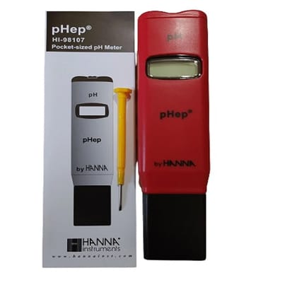 Pocket Ph Meter Range 0-14 Ph
