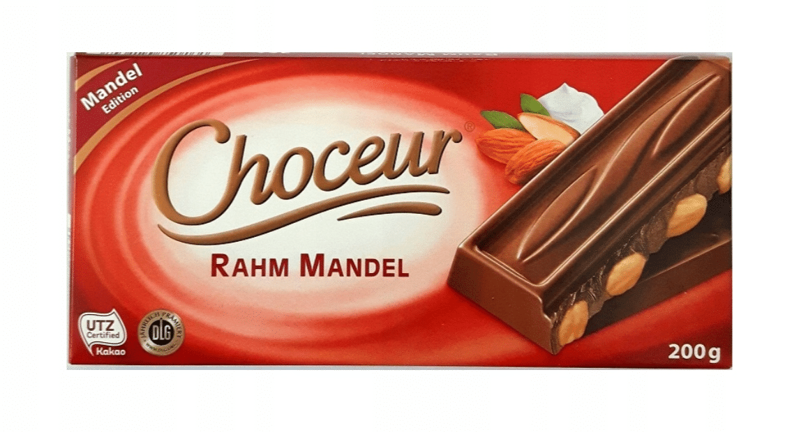 Rahm Mandel Choceur Smooth Creamy Chocolate, 200 gm