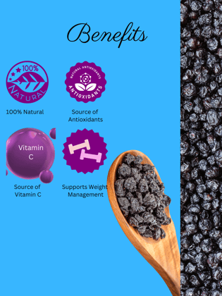 Nickmics Dried Blueberries-200g Nickmics Dried Blueberries-200g
