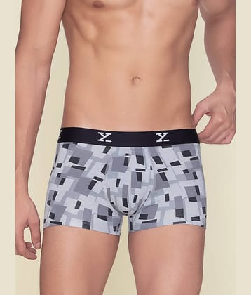 XYXX Pack of 1 Modal Trunks For Men's ( Light Grey )
