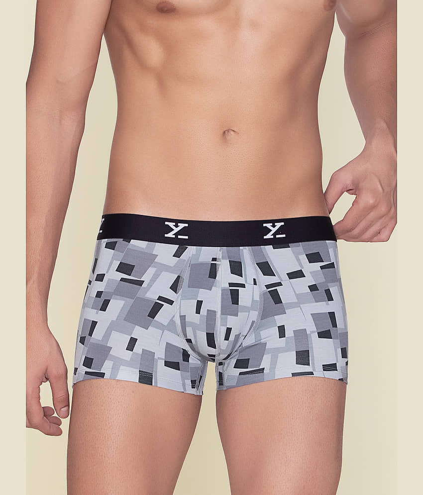 XYXX Pack of 1 Modal Trunks For Men's ( Light Grey )