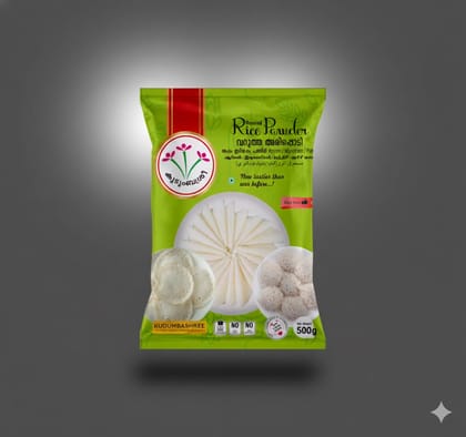 Kudumbashree Premium Rice Powder – Smooth Texture (500)